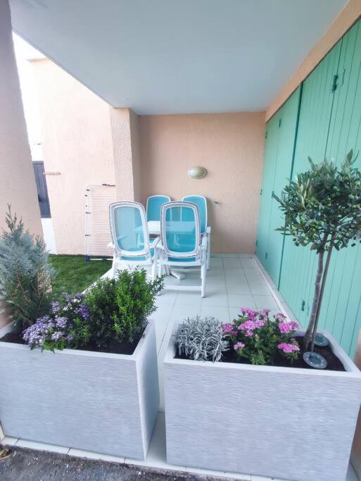 Chez Adriana Appartement Cosy Avec Jardin, Proche Plage غريمو المظهر الخارجي الصورة